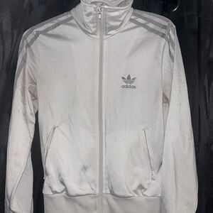 Adidas track suit sweater/too/zip up